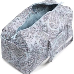 Vera Bradley Cotton XL Travel Duffle Bag, Soft Sky Paisley