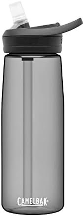 CamelBak eddy+ Water Bottle with Tritan Renew – Straw Top 25oz, Charcoal - Image 2
