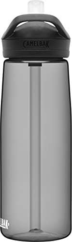 CamelBak eddy+ Water Bottle with Tritan Renew – Straw Top 25oz, Charcoal - Image 4