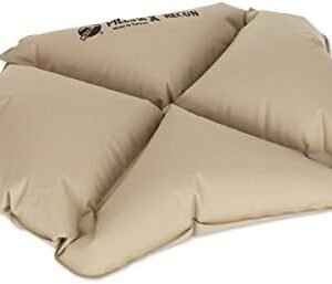 Klymit Pillow X Travel Pillow, Lightweight Inflatable Hybrid Airplane, Backpacking, Hammock, and Camping Pillow