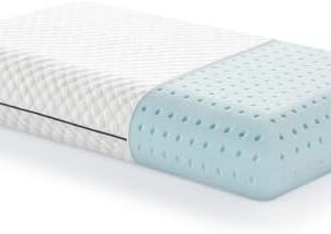 WEEKENDER Gel Memory Foam Pillow - Standard Size - 1-Pack - Medium Plush Feel - Neck & Shoulder Support - For Back, Side, & Stomach Sleepers - Home, Hotel, & Hospital Essentials
