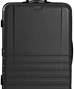 Ben Sherman Hereford Spinner Travel Upright Luggage, Grey, 28-Inch Checked