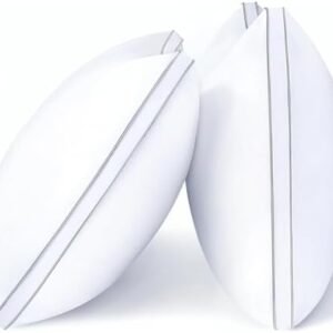 viewstar Pillows Queen Size Set of 2, Bed Pillows for Sleeping, Queen Pillows 2 Pack for Back, Stomach or Side Sleepers, Fluffy Pillows for Bed with Down Alternative, Machine Washable, 20" x 30"