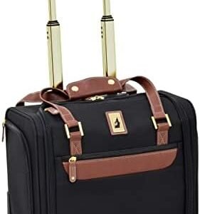 London Fog Westminster 15" Under The Seat Bag, Black