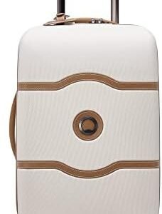 DELSEY Paris Chatelet Air 2.0 Hardside Luggage with Spinner Wheels, Angora, Carry-on 19 Inch