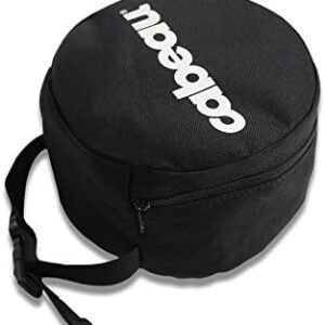 Cabeau Evolution Travel Neck Pillow Bag Compact Carrying Case, Compresses Pillow to Half its Original Size - Quick-Release Clasp Attaches to Luggage, Backpacks, and Purses
