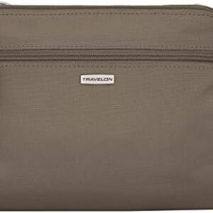 Travelon Women's Classic Convertible Cross Body and Waist Pack, Nutmeg