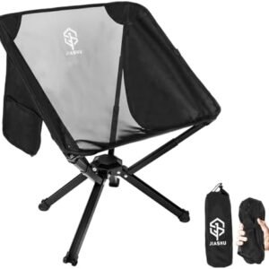 Lightweight Folding Camping Chair, Ultralight Portable Compact Backpack Camp Chair, Supports 500 Lbs with Carrying Bag for Outdoor Camp, Travel, Picnic, Hiking, Festival, Beach