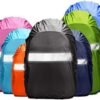Backpack Rain Cover (10-90L) Upgraded Waterproof Backpack Cover with Adjustable Cross Strap & Strengthened Layer for Hiking Camping Traveling Cycling
